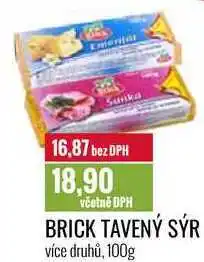 Ratio BRICK TAVENÝ SÝR 100g nabídka