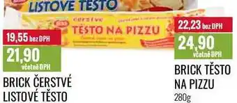 Ratio BRICK ČERSTVÉ LISTOVÉ TĚSTO 280g nabídka