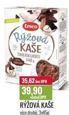 Ratio RÝŽOVÁ KAŠE 3x45g nabídka