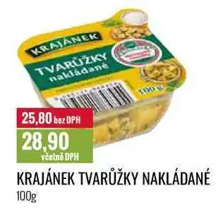 Ratio KRAJÁNEK TVARŮŽKY NAKLÁDANÉ 100g nabídka