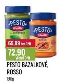 Ratio PESTO BAZALKOVÉ, ROSSO 190g nabídka