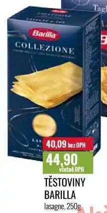 Ratio TĚSTOVINY BARILLA lasagne, 250g nabídka