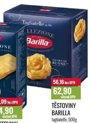 Ratio TĚSTOVINY BARILLA tagliatelle, 500g nabídka