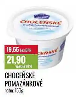 Ratio CHOCEŇSKÉ POMAZÁNKOVÉ natur, 150g nabídka