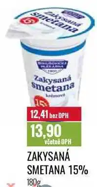 Ratio ZAKYSANÁ SMETANA 15% 180g nabídka