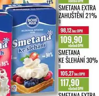 Ratio SMETANA KE ŠLEHÁNÍ 30% 1l nabídka