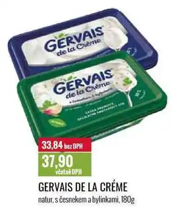 Ratio GERVAIS DE LA CRÉME 180g nabídka