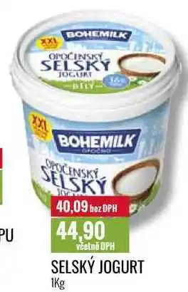 Ratio SELSKÝ JOGURT 1Kg nabídka