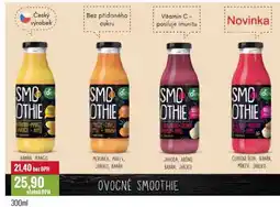 Ratio OVOCNÉ SMOOTHIE 330ml nabídka