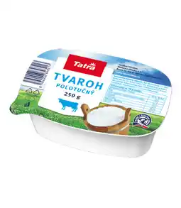 Ratio Tatra tvaroh ve vaničce, vybrané druhy 250g nabídka