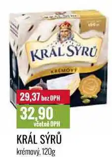 Ratio KRÁL SÝRŮ krémový, 120g nabídka