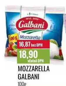 Ratio MOZZARELLA GALBANI 100g nabídka