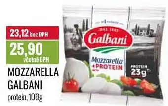 Ratio MOZZARELLA GALBANI protein, 100g nabídka