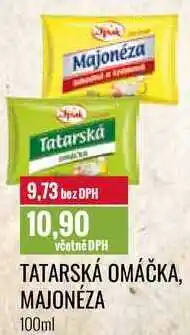 Ratio TATARSKÁ OMÁČKA, MAJONÉZA 100ml nabídka