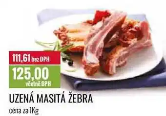 Ratio UZENÁ MASITÁ ŽEBRA cena za 1kg nabídka