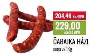 Ratio ČABAJKA HÁZI cena za 1Kg nabídka