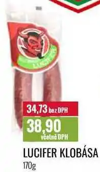 Ratio LUCIFER KLOBÁSA 170g nabídka