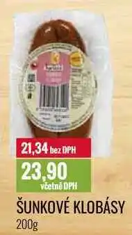 Ratio ŠUNKOVÉ KLOBÁSY 200g nabídka