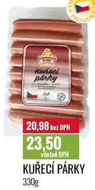 Ratio KUŘECÍ PÁRKY 330g nabídka