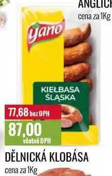 Ratio DĚLNICKÁ KLOBÁSA cena za 1kg nabídka