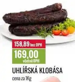 Ratio UHLÍŘSKÁ KLOBÁSA cena za 1Kg nabídka