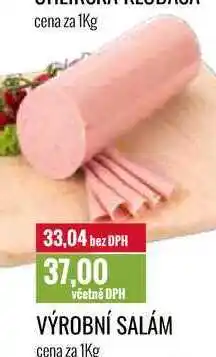 Ratio VÝROBNÍ SALÁM cena za 1Kg nabídka