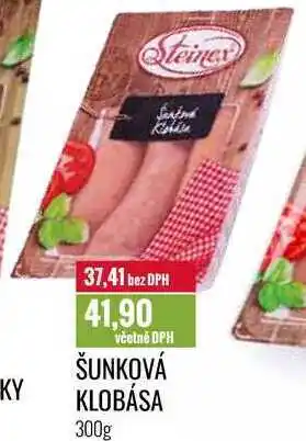 Ratio ŠUNKOVÁ KLOBÁSA 300g nabídka