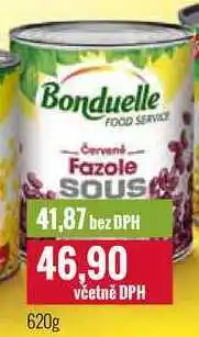 Ratio Bonduelle červené fazole 620g nabídka