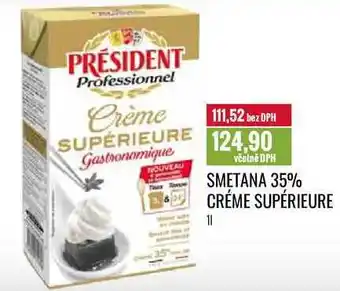 Ratio SMETANA 35% CRÉME SUPÉRIEURE 1l nabídka