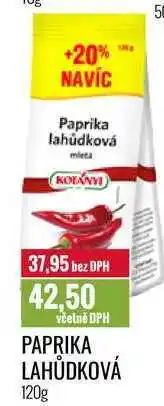 Ratio PAPRIKA LAHŮDKOVÁ 120g nabídka