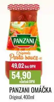 Ratio PANZANI OMÁČKA Original, 400ml nabídka