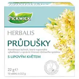 Ratio Pickwick Herbalis, vybrané druhy 10 sáčků 2.2g nabídka