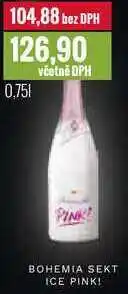 Ratio BOHEMIA SEKT ICE PINK! 0,75l nabídka