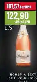 Ratio BOHEMIA SEKT NEALKOHOLICKÝ ROSÉ 0,75l nabídka