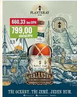 Ratio PLANTERAY RUM 0,7l nabídka