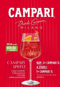 Ratio CAMPARI 1l nabídka