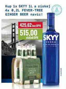 Ratio SKYY VODKA 1l nabídka