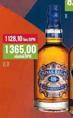 Ratio CHIVAS REGAL 18 0,7l nabídka