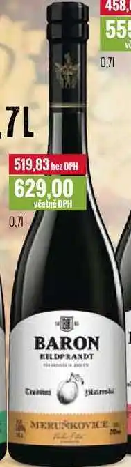 Ratio BARON MERUŇKOVICE 0,7l nabídka