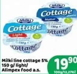 Brněnka Milki line cottage 5% nabídka