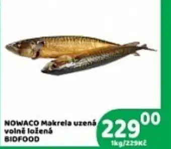 Brněnka Volně ložená bidfood nowaco makrela uzená nabídka