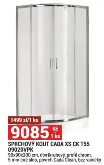 Merkury Market Sprchový kout cada xs ck t55 09020VPK nabídka