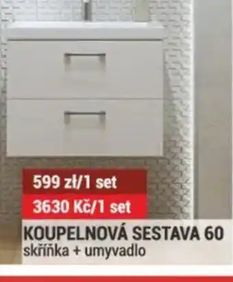 Merkury Market Koupelnová sestava 60 skříňka + umyvadlo nabídka