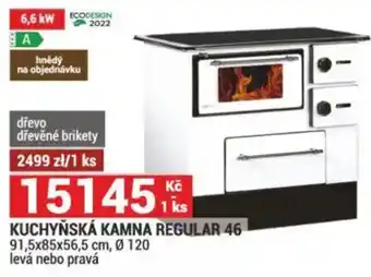 Merkury Market Kuchyňská kamna regular 46 nabídka