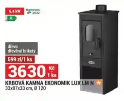 Merkury Market Krbová kamna ekonomik lux lm n nabídka