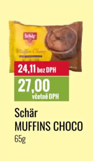 Ratio Schär Muffins choco nabídka