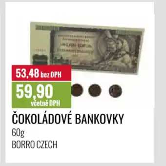 Ratio Čokoládové bankovky nabídka