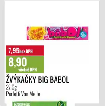 Ratio Žvýkačky Big babol nabídka