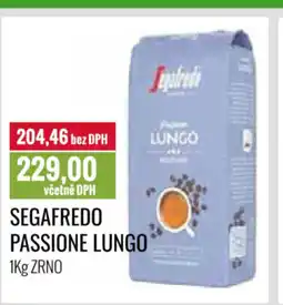 Ratio SEGAFREDO Passione lungo nabídka