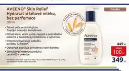 Benu Aveeno skin relief nabídka